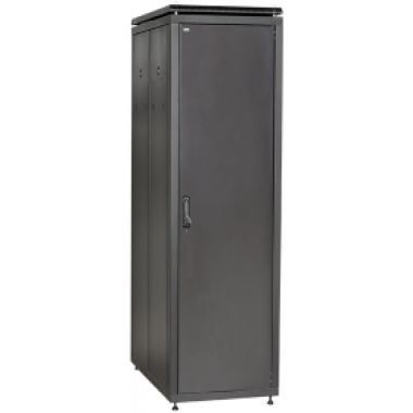 ITK LN05-42U61-MM Шкаф сетевой напольный 19" LINEA N 42U 600х1000мм металлические двери черный
