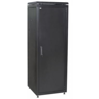 ITK LN05-18U68-M Шкаф сетевой напольный 19" LINEA N 18U 600х800мм металлическая передняя дверь черный