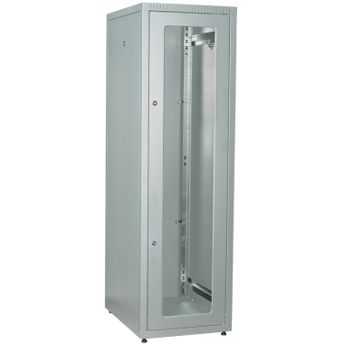 ITK LE35-42U68-GM Шкаф сетевой напольный LINEA E 42U 600х800мм стеклянная передняя дверь задняя металлическая серый
